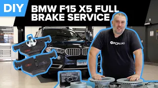 BMW F15 X5 & F16 X6 Brake Service & Bleed Procedure