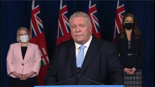 LIVE: Ontario Premier Doug Ford Holds News Conference