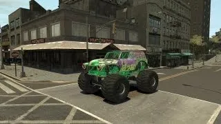 GTA IV - Grave Digger (Monster Truck) (MOD) HD