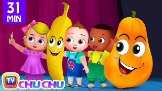 The Fruit Friends Nursery Rhyme + More ChuChu TV Toddler Learning Videos for Babies