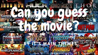 Guess the MCU Movie/Series by it's Main Theme