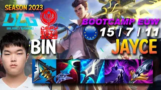 BLG Bin JAYCE vs KENNEN Top - BOOTCAMP MSI 2023 - EUW Ranked