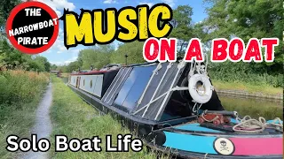 Going SOLO on the CANAL LOCKS | Making MUSIC in my TINY HOME 🎵 BOAT LIFE