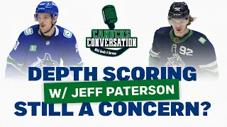 Jeff Paterson on the Canucks' depth scoring, potential playoff matchups, Lindholm vs. Kuzmenko