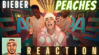 JUSTIN BIEBER "PEACHES" MUSIC VIDEO REACTION!!!