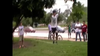 Julio Barrios's First Backflip Landed