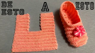 How to knit 💰 SLIPPERS 💰 to 💡CROCHET 💡 step by step