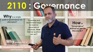 IPPF: IIA Standard 2110 - Governance