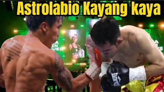 Vincent Astrolabio Kayang Kaya Ang Thailand Boxer Nawaphon Kaikanha / WBO Eliminator
