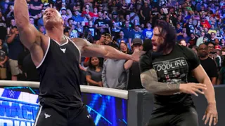 The Rock Attack Roman Reigns After SmackDown End ! Roman Reigns Vs The Rock In SmackDown 3-Feb-2024