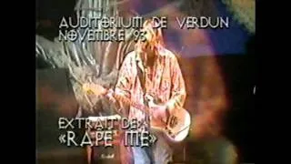 Nirvana - Auditorium de Verdun, Verdun 1993 (PRO - Clips)