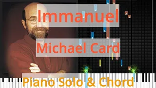 🎹Immanuel, Solo & Chord, Michael Card, Synthesia Piano