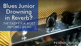 Blues Junior Drowning in Reverb? | The Easy Fix Almost Anyone Can Do