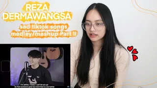 "here's your perfect" (sad tiktok songs medley/mashup) part II by Reza Dermawangsa | Reaction