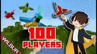 Minecraft 100 Player Bird Cage