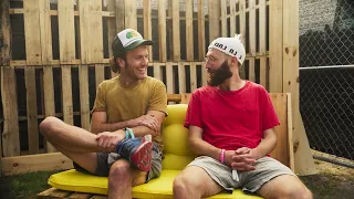 Vulfpeck Backstage at Levitate Music Festival