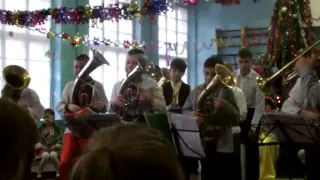 Новорічний концерт духового оркестру в Тетієві