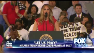 Melania Trump Lord's Prayer