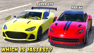 GTA 5 - SUPER GTS vs OCELOT PARIAH - Which is Fastest?