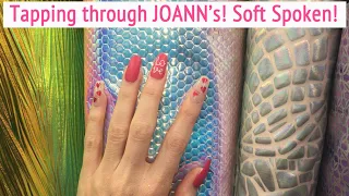 ASMR * JOANN's Fabric Tap/Scratch-Through!!! * Fast Tapping & Scratching * Soft Spoken * ASMRVilla