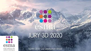 Jury 3D 2020 - ESMA (CGI Graduation Show)