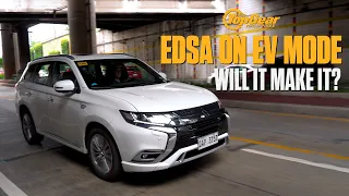 Mitsubishi Outlander PHEV Range Test: How far can it go on EV mode? | Top Gear Philippines Features