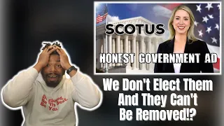 AMERICAN REACTS TO Honest Government Ad | US Supreme Court