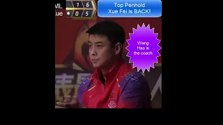 [Best 12 players on earth] Xue Fei Penhold Super RPB vs. Ma Long