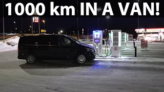 Mercedes EQV 1000 km challenge