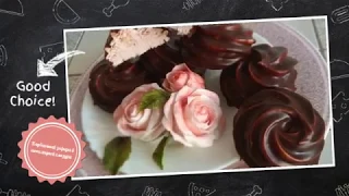 Клубничный зефира в шоколадной глазури / Chocolate Strawberry Marshmallows