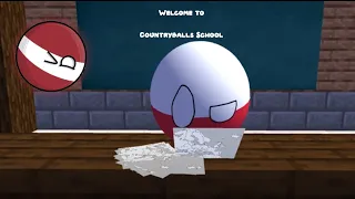 Reacting  to CountryBalls School: Map of Europe Test (Minecraft Animation)  By Gylala