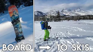 How to Transition on a Splitboard With Spark R&D Bindings | Backcountry Snowboarding