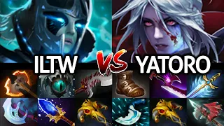 YATORO Phantom Assassin VS ILTW Drow Ranger | Epic Battle Pro Carry Dota 2