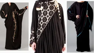 Modern New Style Abaya Designs.. New Style Saree Abaya... Black Abaya Designs..Abaya fashion designe