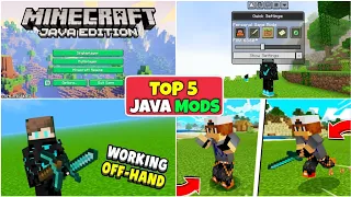 Top 5 Java Addon MCPE 1.20 || Minecraft Pe Mods 1.20