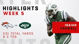 Isaiah Crowell's Huge Day w/ 231 Total Yards & 2 TDs