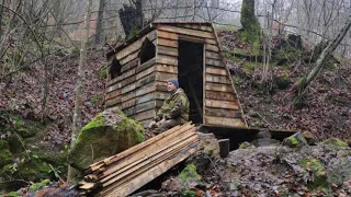 I am building a house out of pallets. In the forest