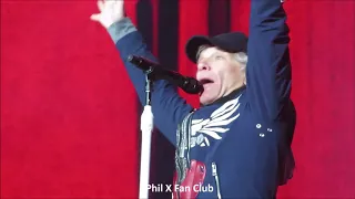 Phil X with Bon Jovi @ Liverpool June 19, 2019 Bad Medicine