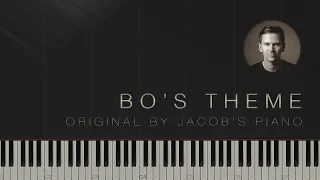 Bo's Theme - Jacob's Piano  Synthesia Piano Tutorial