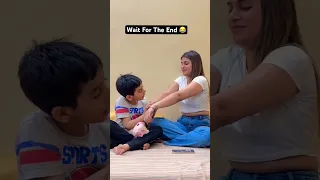 Bache Ne Toh Gajab Ka Jawaab Dediya 😂 #comedy #funny #kids #rajatswati #couplegoals #twist