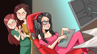 Mis Hermanas Están Celosas Porque Soy Una Gamer Famosa