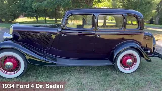 1934 Ford 4-Door Sedan Walk Around