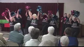 A Cheerleading Squad Of All Seniors Takes The Floor In High Point