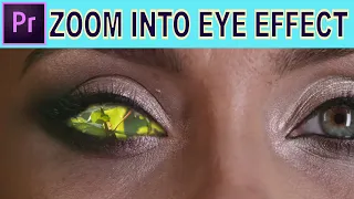 Zoom into Eye Transition - Adobe Premiere pro tutorial