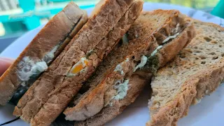 Hung Curd Sandwich | Healthy Sandwich