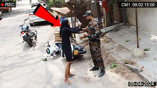 Salute to This Army Man..!🙏😲 See what This Girl Did When An Army Man Met Her