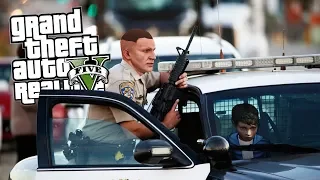 РЕАЛЬНАЯ ЖИЗНЬ В GTA 5 - СЕРЕГУ ПОСАДИЛИ В ТЮРЬМУ?!