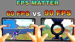 60 FPS vs 90 FPS CHALLENGE | FPS MATTER? | IPAD PRO 2021 PUBG Mobile