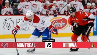 Montreal Canadiens vs Ottawa Senators - Season Game 3 - All Goals (11/10/15)