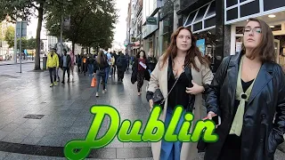 Walking in Dublin. Ireland.